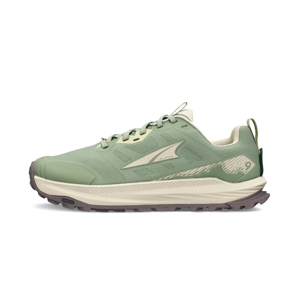 Altra Women's Lone Peak 9 Sneaker Green 10.5 Trail Running Hiking